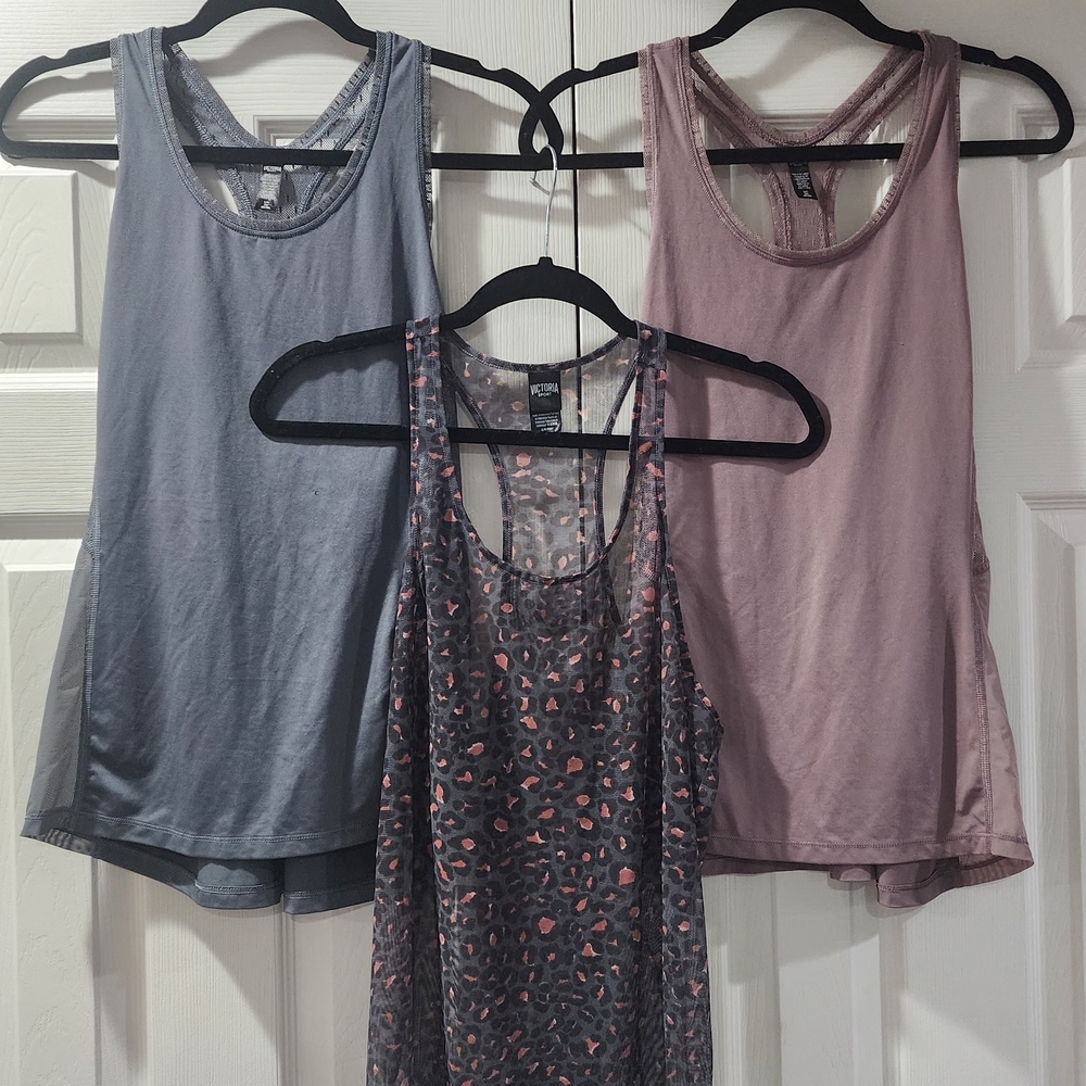 Victoria's Secret Sport Tank Tops Size Small,  Lot of 3